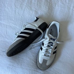 Adidas Samba OG Cloud White Core Black US M6 W7